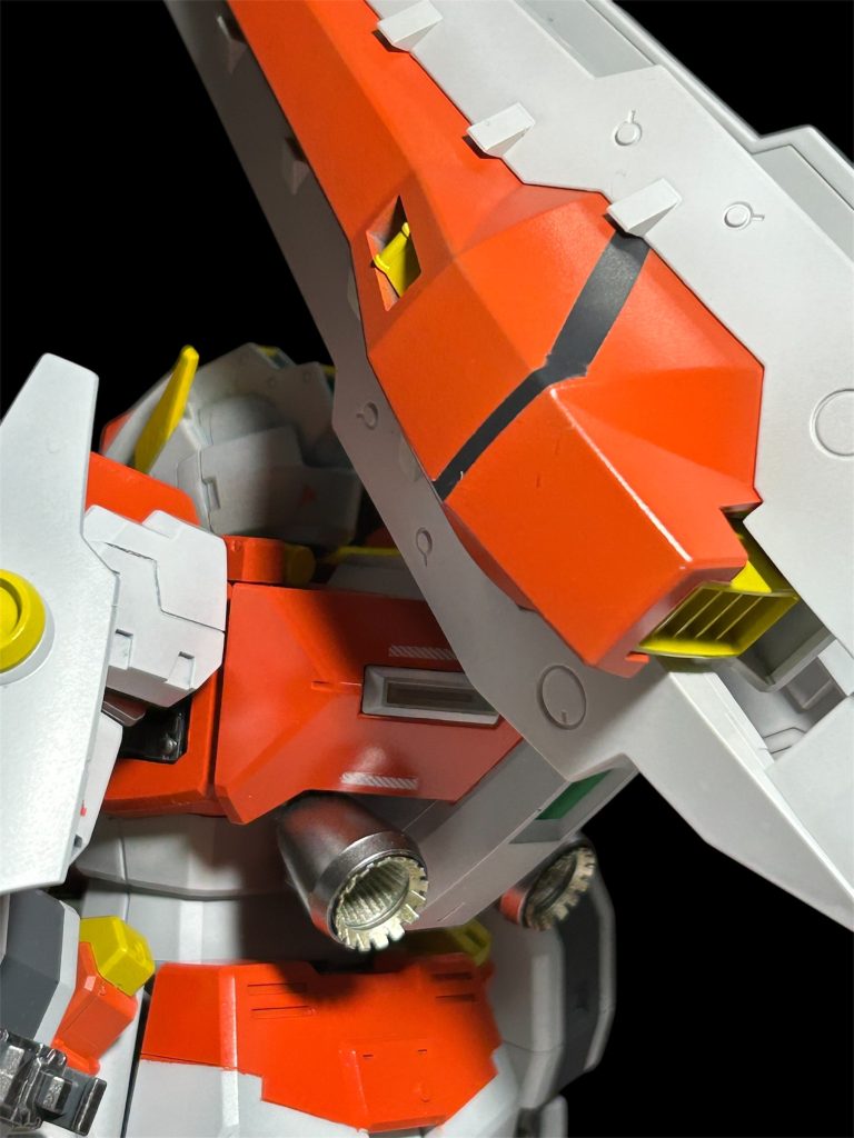 バーニアはディテールアップパーツを使いました