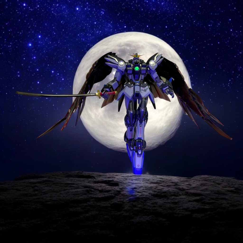 再掲：黒翼の不死鳥　ウィングガンダムゼロEW–3枚目/制作者：OBORO二等兵