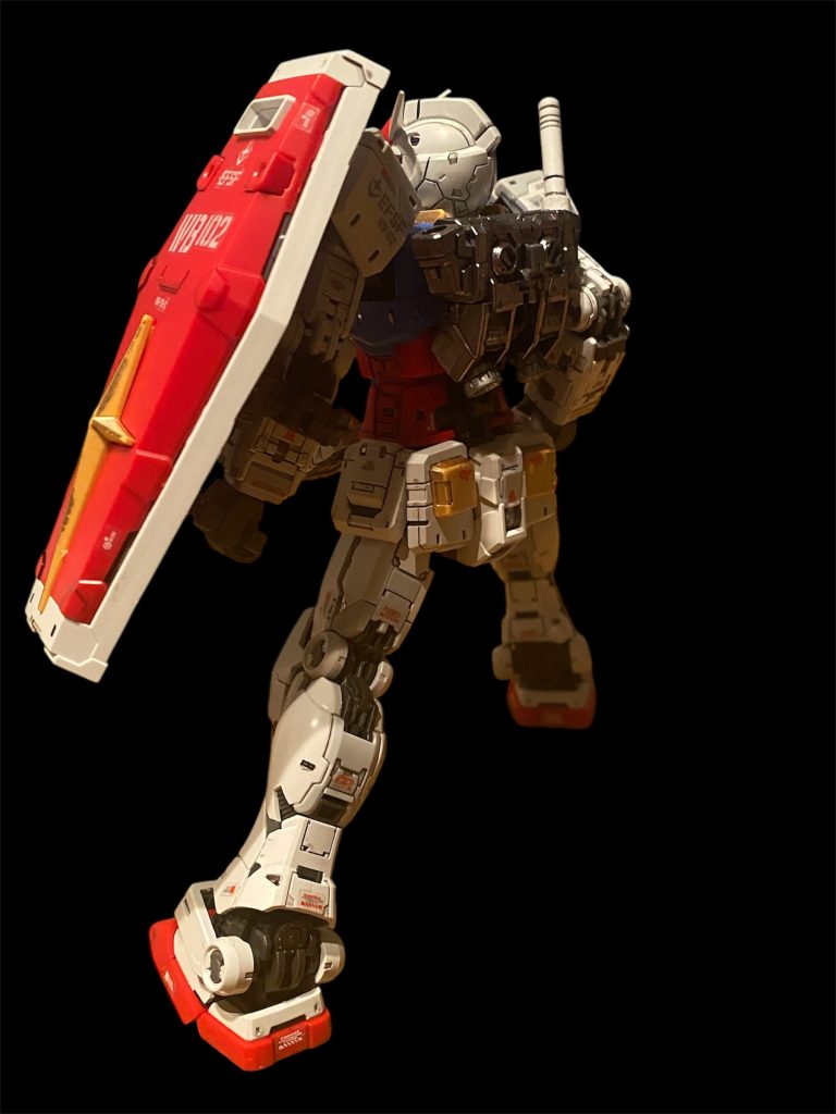 バックショット。ランドセル部分も色分けしました。