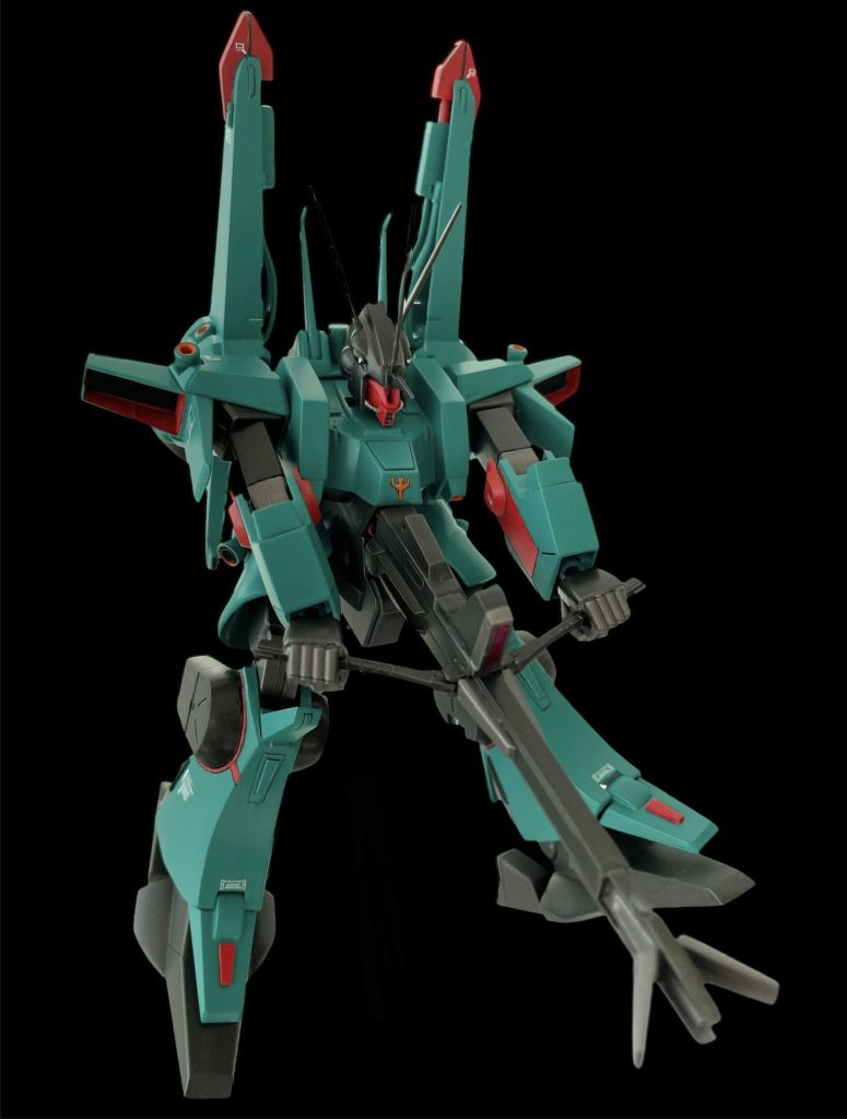 メガランチャーの砲身があまりにもペラペラだったのでプラ板で太くしています