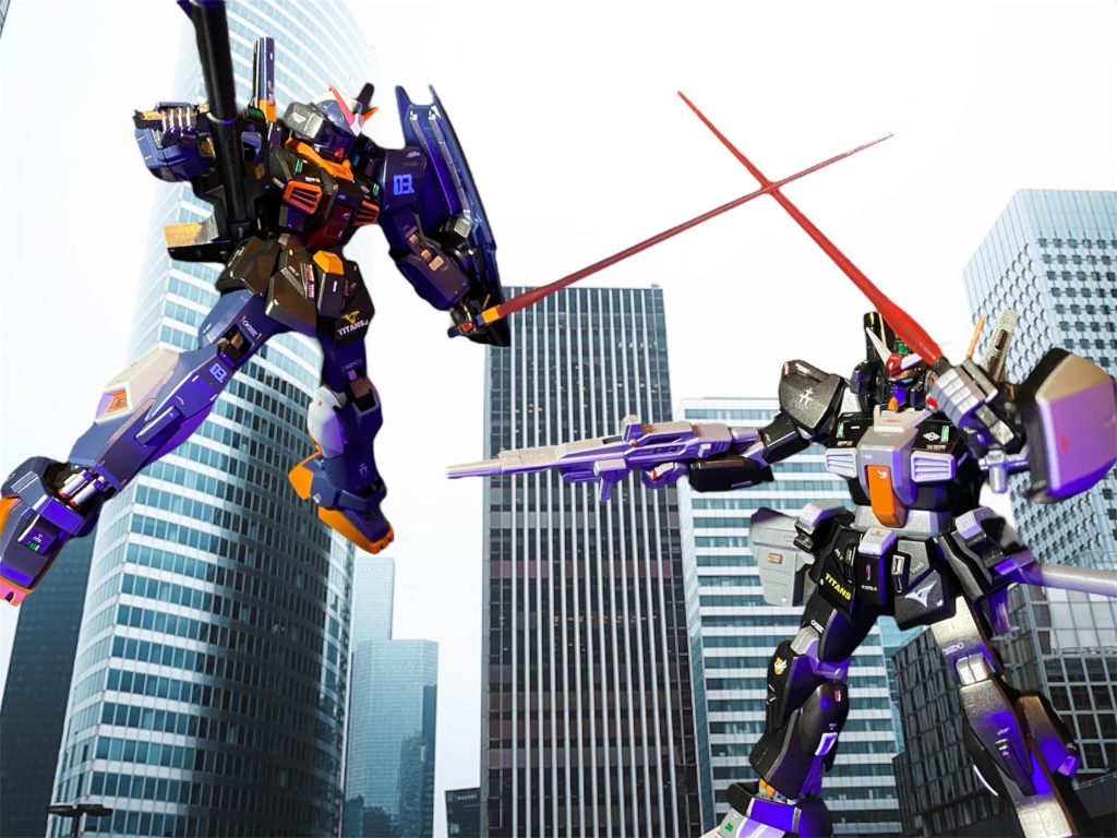 「やっぱりな!この群を抜いた運動性能はマークⅡのムーバブルフレームでないと味わえない!!おまえに追ってこれてるか?ポール!」「ジェリド、機体に負荷を掛け続けるのは良いテストパイロットとは言えないぞ。」模擬戦においても、ジェリドはマークⅡにはしゃぎつつもその性能を若干持て余し気味であったが、ポールは常に冷静に任務をこなしていた。