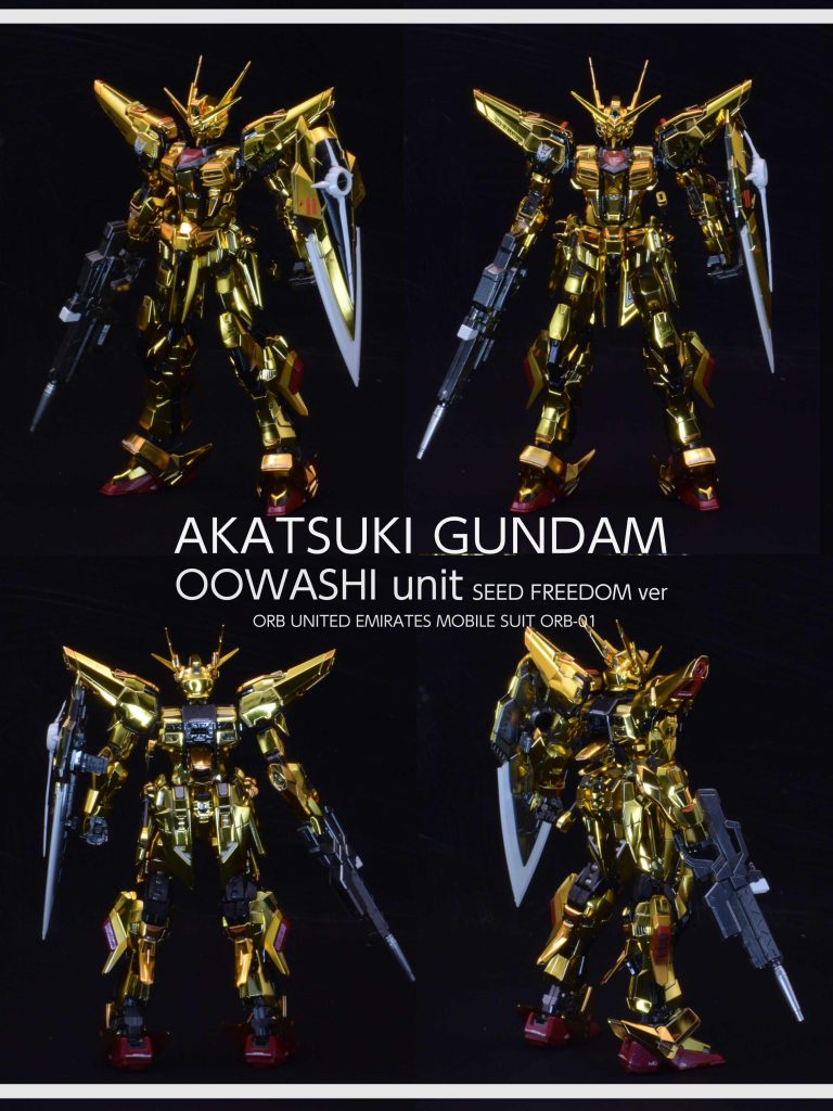 RG アカツキ SEED FREEDOM ver–4枚目/制作者：しうまい