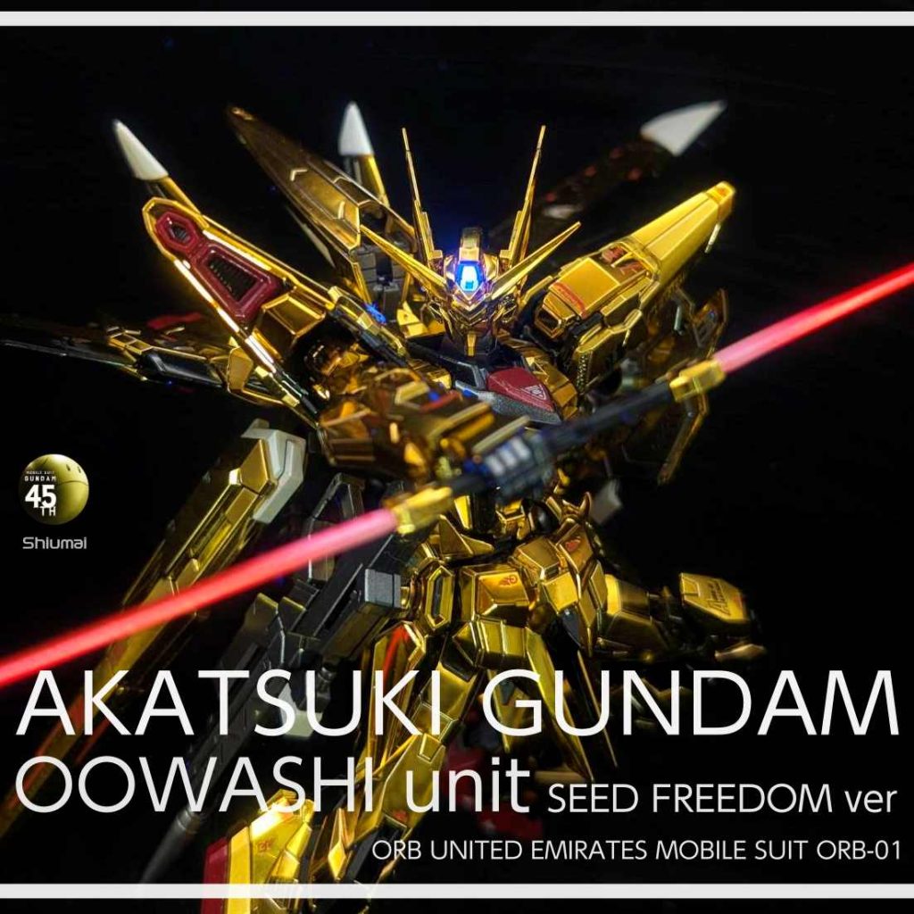 RG アカツキ SEED FREEDOM ver–2枚目/制作者：しうまい