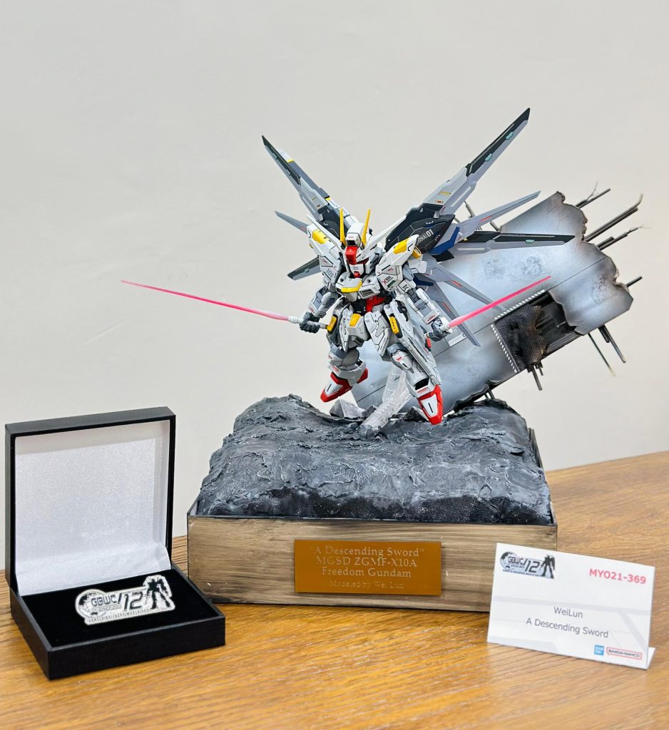 MGSD FREEDOM GUNDAM custom GBWC 2024 MALAYSIA