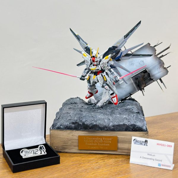 MGSD FREEDOM GUNDAM custom GBWC 2024 MALAYSIA