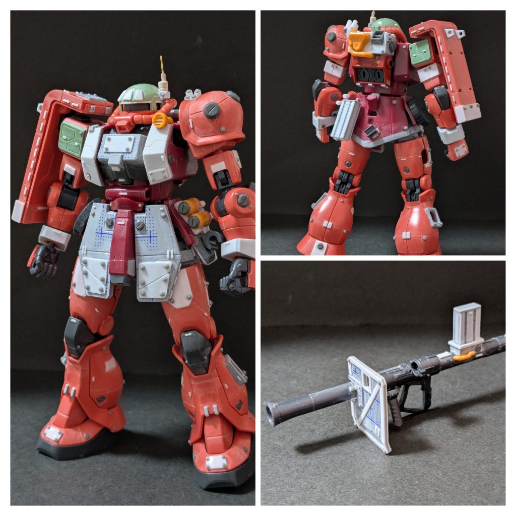 塗装前。基本的にシャアザクリバイブ版のディテールアップです。気が向いたら過去作とか投稿するかもしれませんが、しばらくお休みです。ご覧いただきありがとうございました。