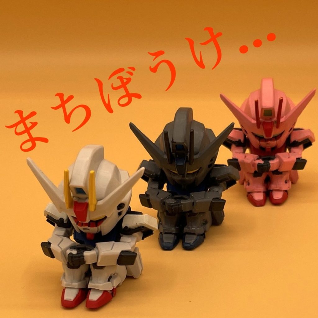 カプセルトイ】まちぼうけ【筆塗り】｜キャンプラさんのガンプラ作品