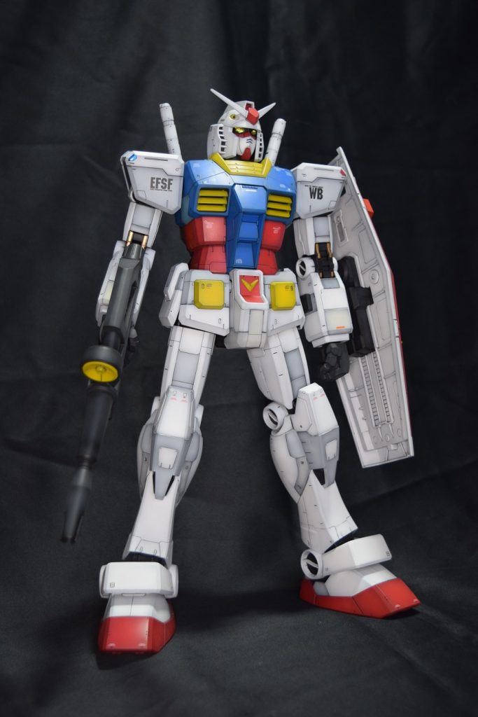 【メガサイズモデル RX-78-2 ガンダム再生】–2枚目/制作者:@SIRIUSdanna