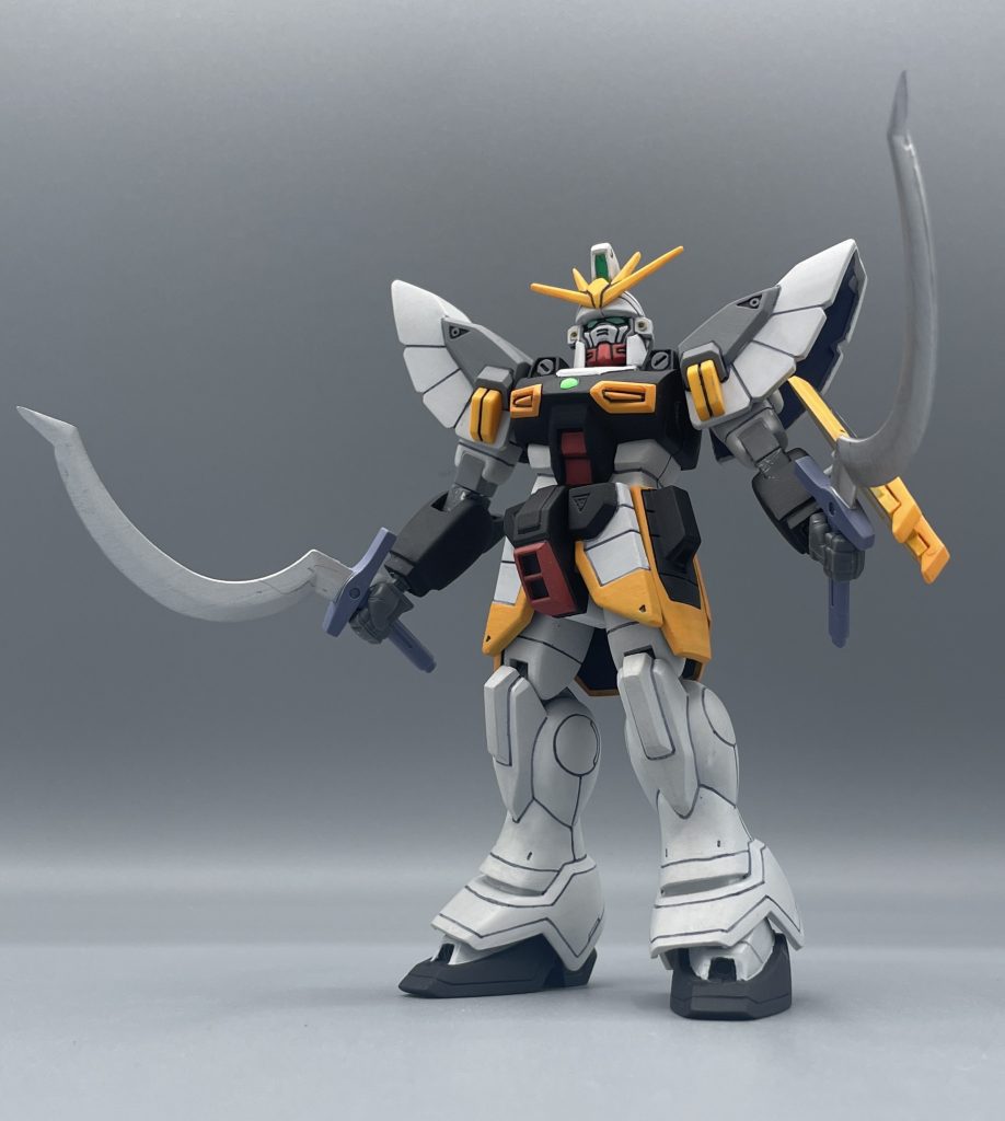 さよなら、僕のサンドロック・・・ 乗り手の意志を尊重してくれる心優しいMSサンドロック。旧キットということもあり、下から煽り気味に撮影するのが1番カッコいい気がします。 皆さんはWのガンダム、何が好きですか?やっぱりデスサイズという方が多いですかね?自分はヘビーアームズが好きだったりします♪宜しければ、皆さんの好きな機体をコメント欄で私に教えて下さいね 最後までご覧いただき、ありがとうございました(*^^*)