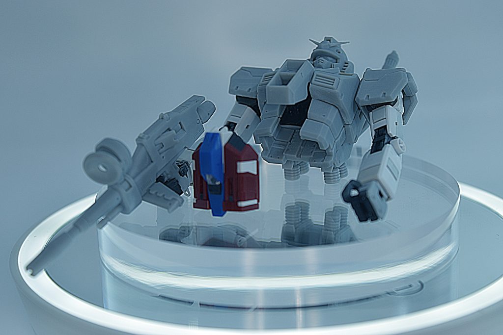 ●最後に現在療養中・復活は未定。悩んだ挙句「形状完成」の現状で、仕上げ保留にて完成品UP。腕はキット使用。悪くないけど後日差替えも考慮。目・照準・カメラ部分は必ずクリア部品に差替え。問題とあらば速やかに消去・退去・隠居します。悪しからず。m(__)m。とりあえず、寝る…。 