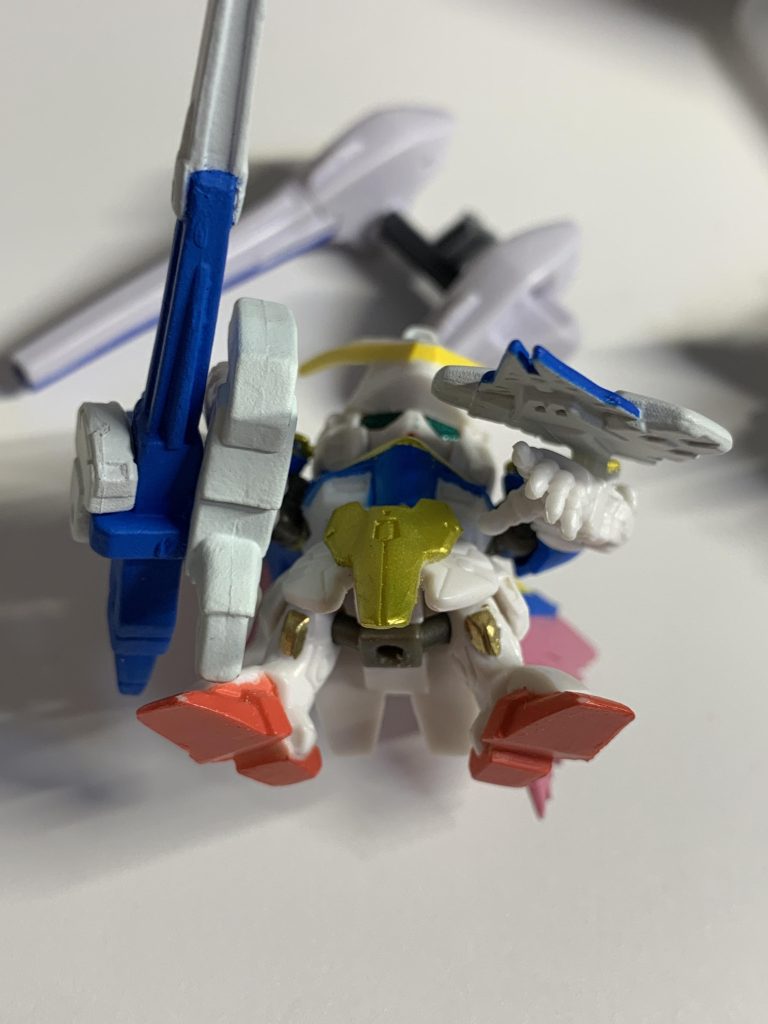 わかりにくいけど膝塗ってます