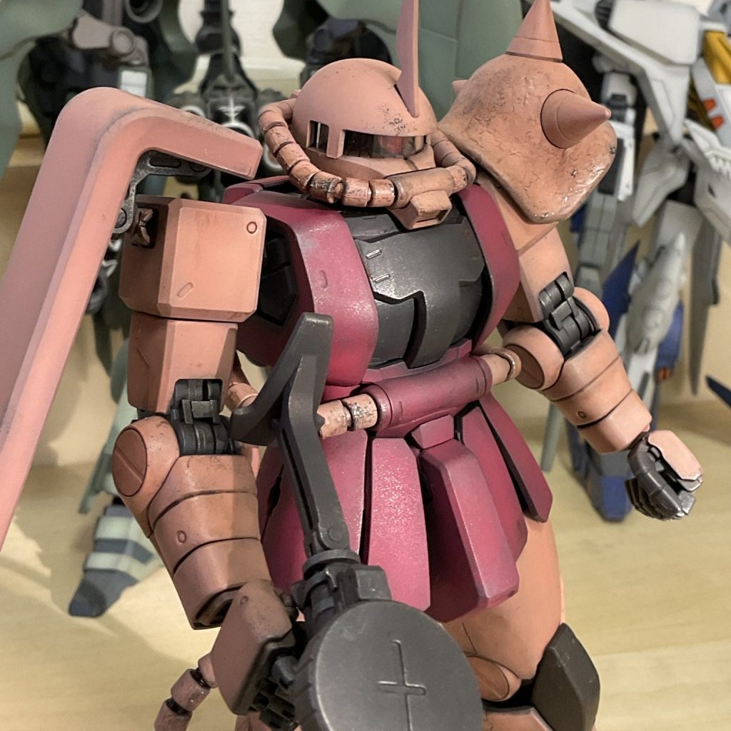 再塗装 MG シャア専用ザク Ver.2.0｜Libra1022さんのガンプラ