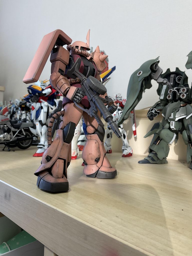 再塗装　MG シャア専用ザク Ver.2.0–5枚目/制作者：Libra1022