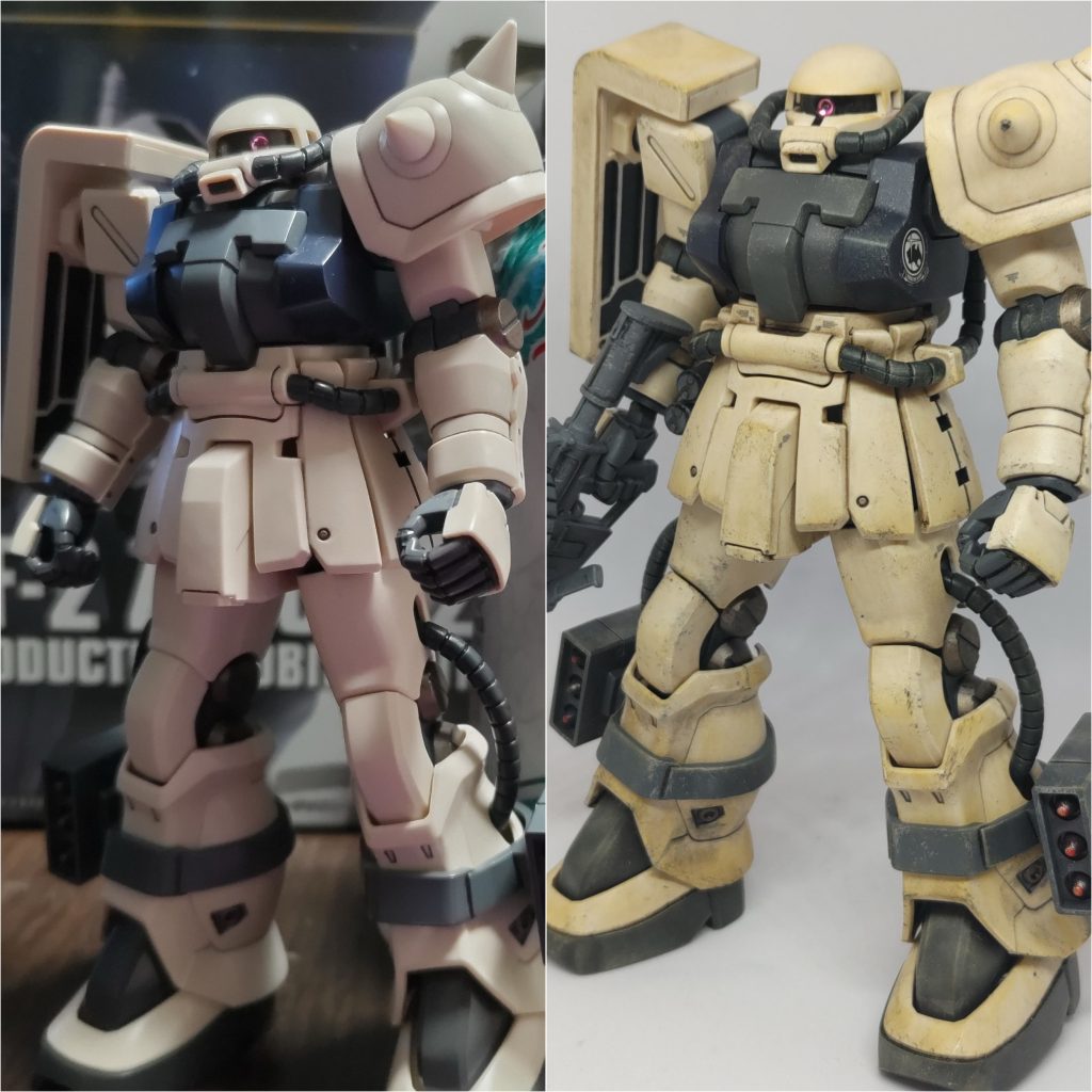 やはりウェザリング…。ウェザリングは全てを解決する…！