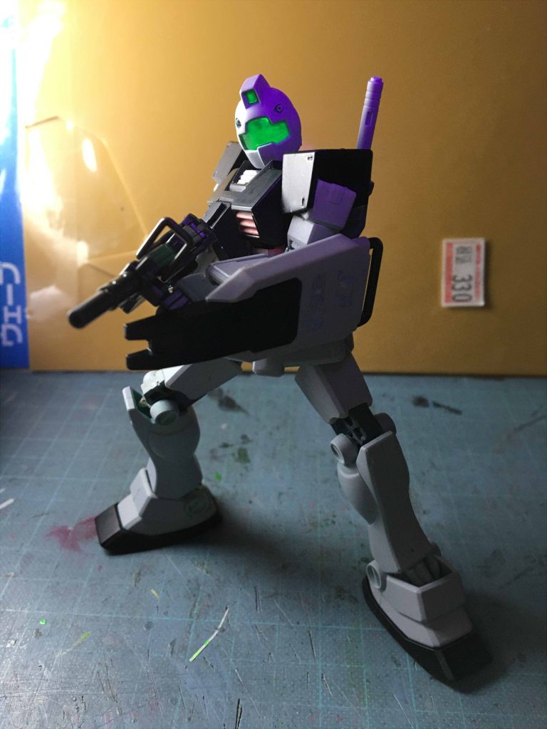 デカール前のアクションテスト