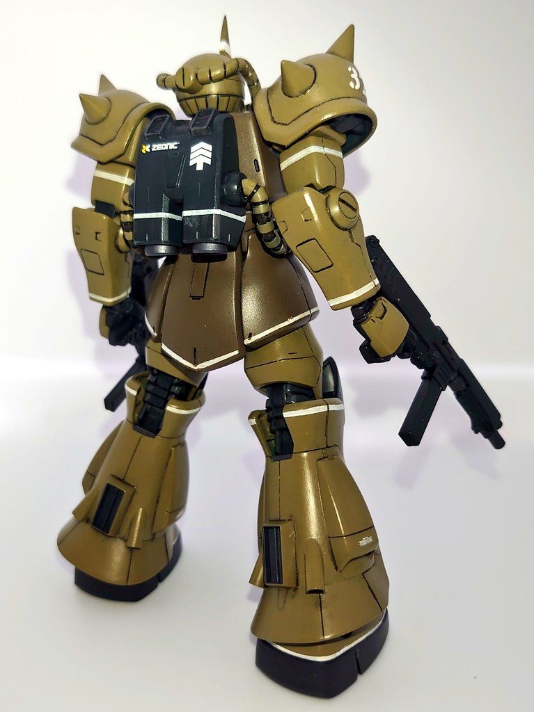 グフ 現地改修型｜LｰMさんのガンプラ作品｜GUNSTA（ガンスタ）