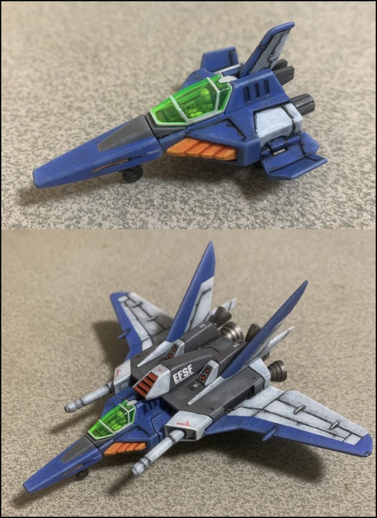 クリアランスの調整をミスったお陰でコアファイターが本体から抜けなくなってしまったので、写真は本撮影前のものしか残っておりません…