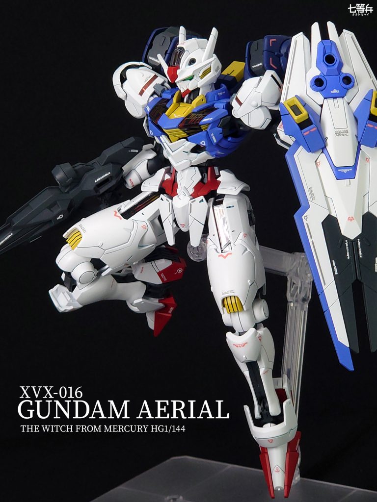HG ガンダムエアリアル–5枚目/制作者:七等兵