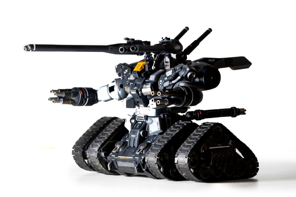 全周囲同時攻撃型ガンタンク–3枚目/制作者：Kaki.