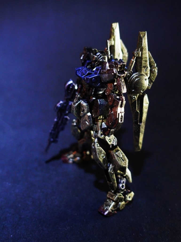 この手法自体は一度アーティファクトのトールギスでテスト済みなので、ph-5の百式で試せることを心待ちにしておりました。