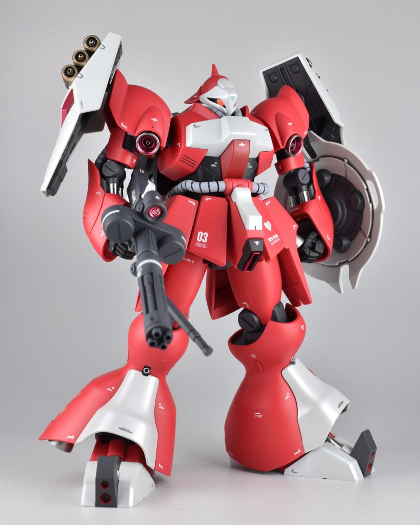 ギュネイ機の隣に並べたいだけの動機でサクッと製作した感じです