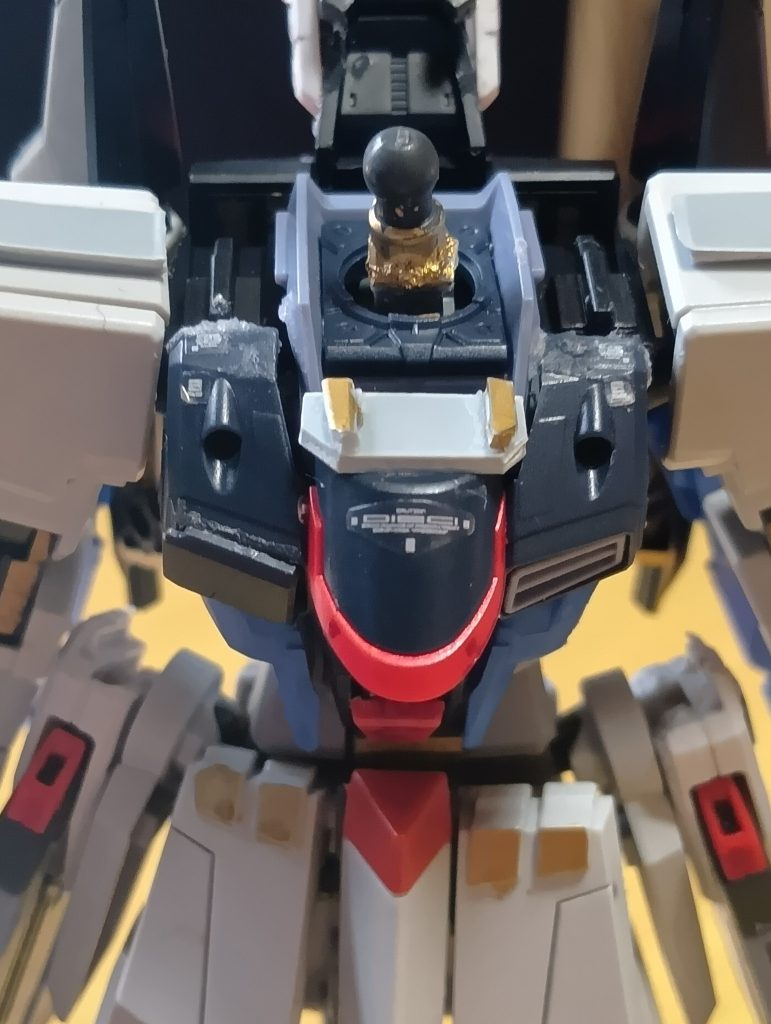 あと首をRGのものに移植し、1ミリほど延長しましたが、、、多分しないでもよかったですね