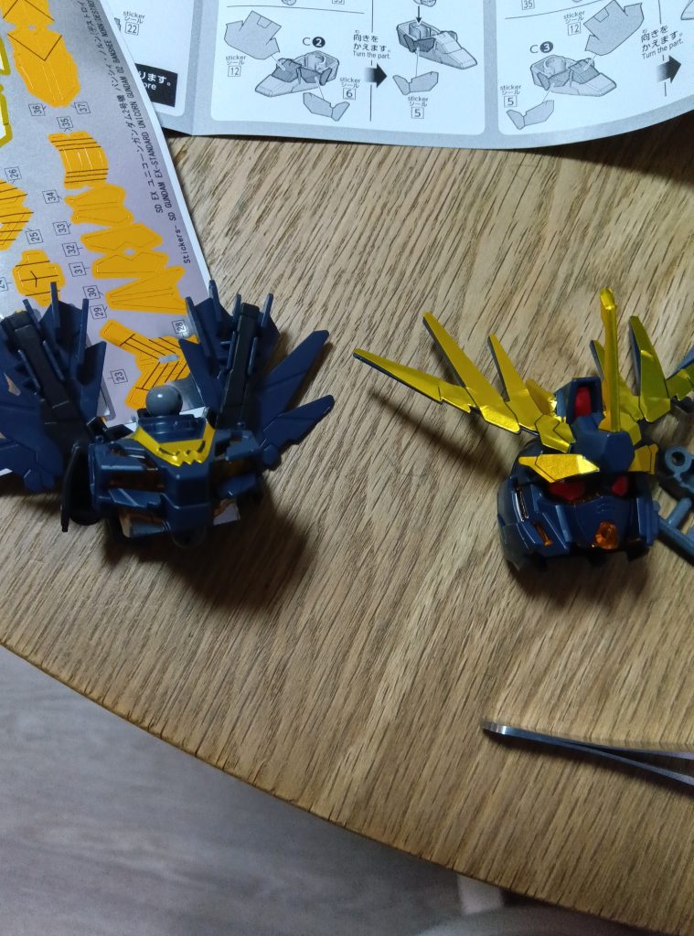 頭と体が完成‼️