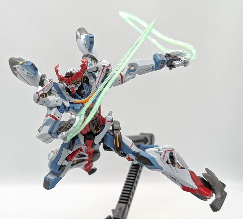 オマケ。映画の段階ではまだなかった、ビームサーベル二刀流!これからどんな活躍をしてくれるのか、今から楽しみです!