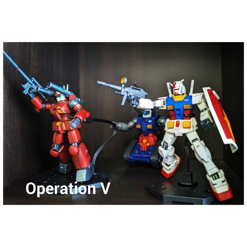 やはり3体揃うとカッコいいですね。