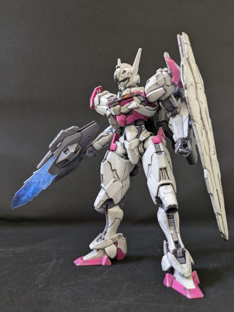 今回は基本に立ち返り、ガンプラ作るきっかけとなった　憧れのらいだ〜joe先生風のお手軽簡単フィニッシュ仕上げとなっております😆👍