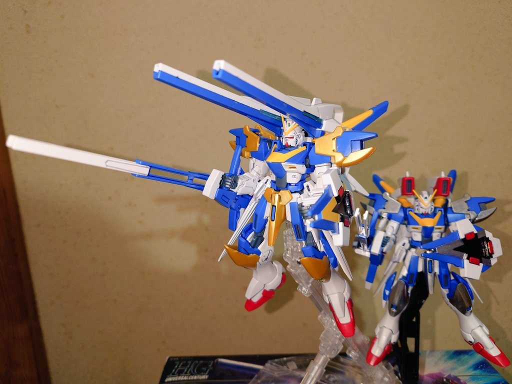 砲身を左右入れ替えた事で壱号機と弐号機の仕様変更が可能になりました