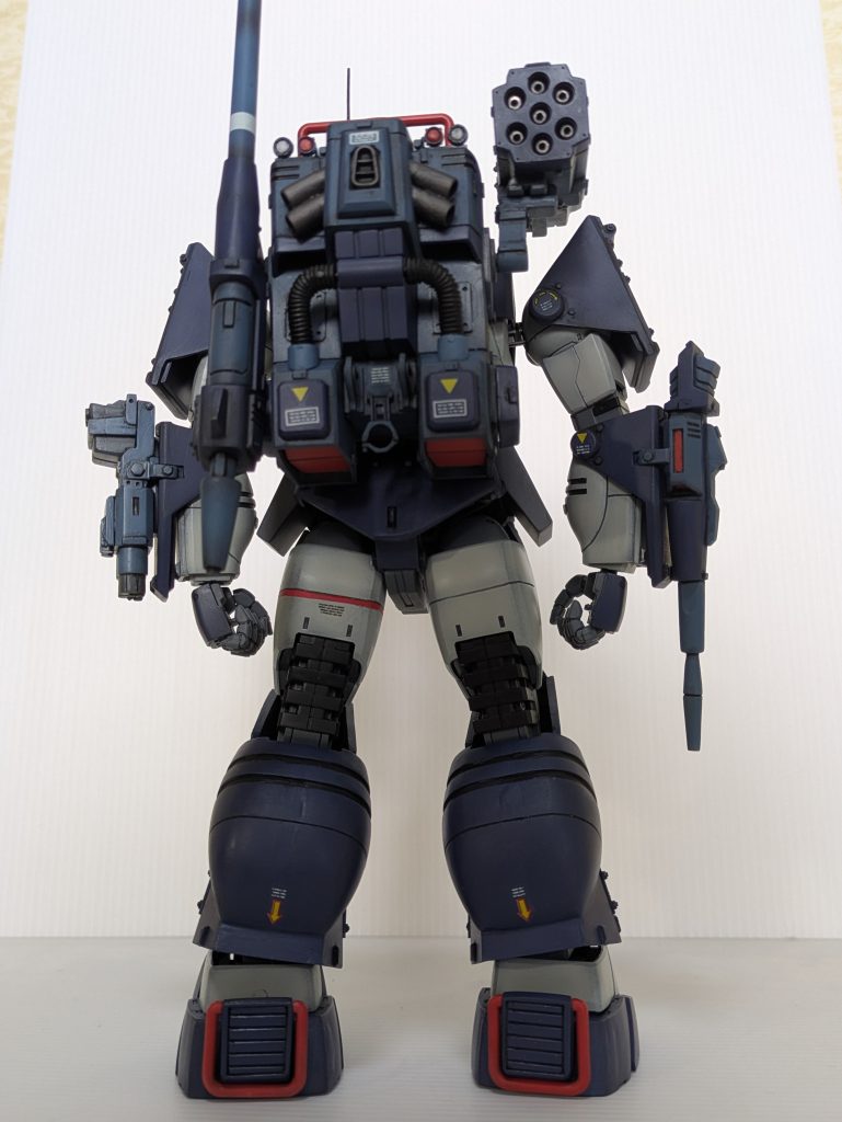 ターボザックはディティールアップだけ少ししました。