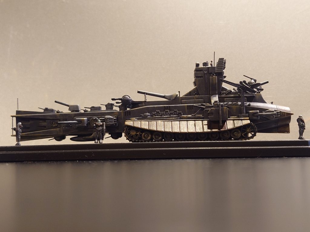 サラミス級転用陸戦艇–2枚目/制作者：FUBAR