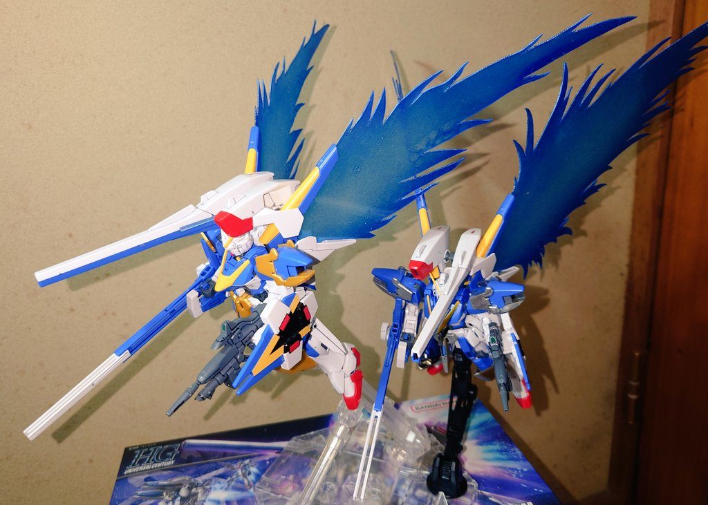 フル装備V2アサルトバスター+光の翼–2枚目/制作者:雑津 雷斗