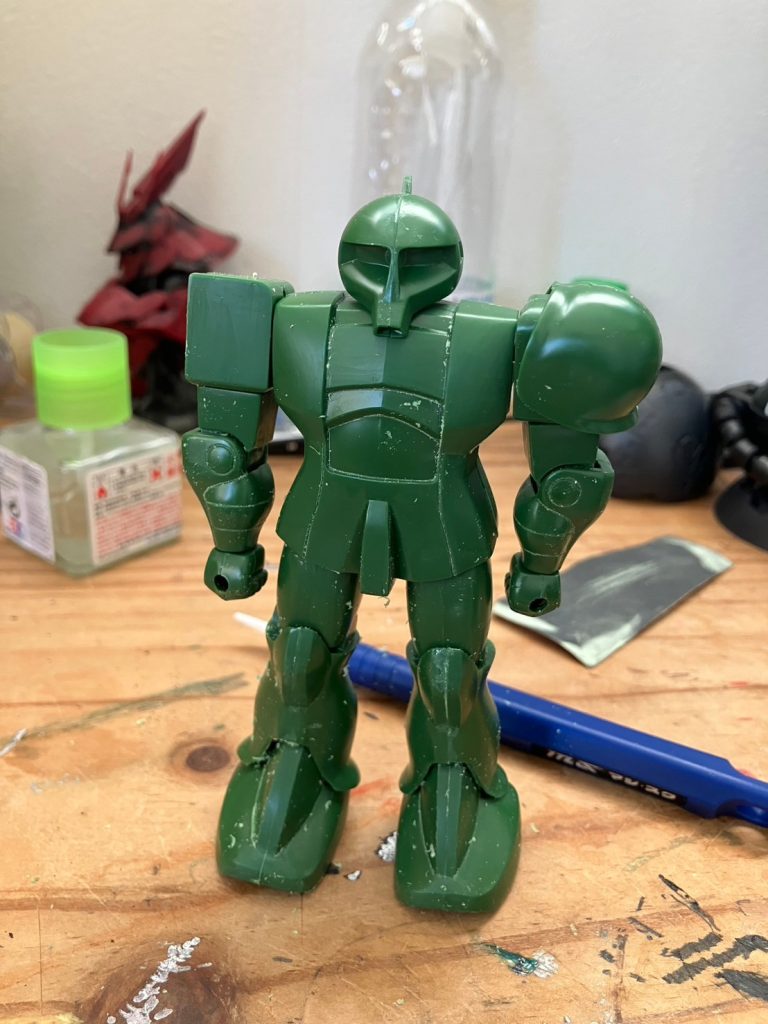 旧キット　旧型ザク–5枚目/制作者：s-13