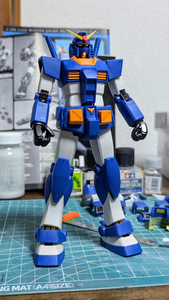 素組みの色はこんな感じ