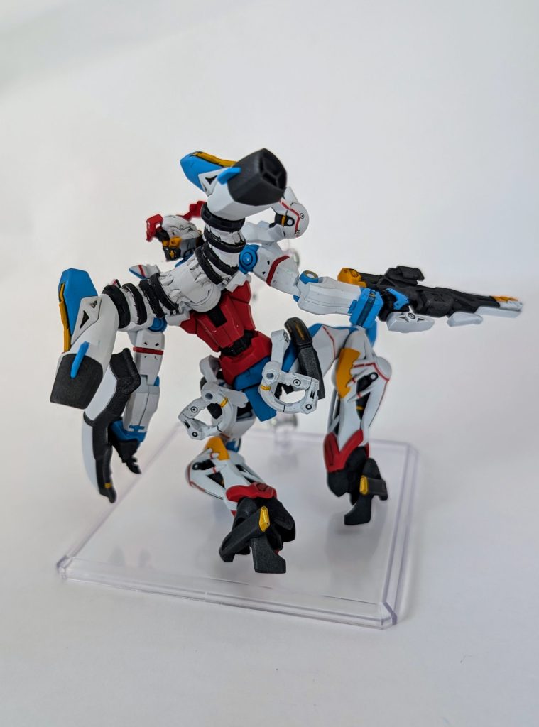 膝立ちバックショット