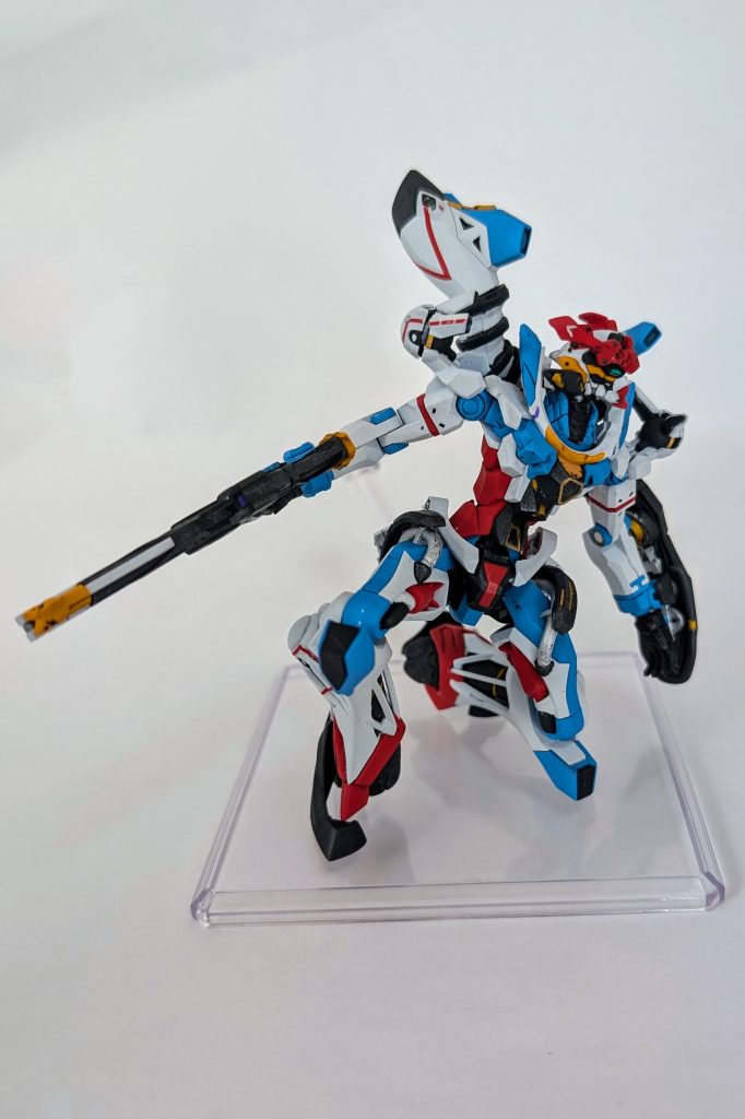 膝立ちも楽勝。足裏の接地が完璧すぎるよ。