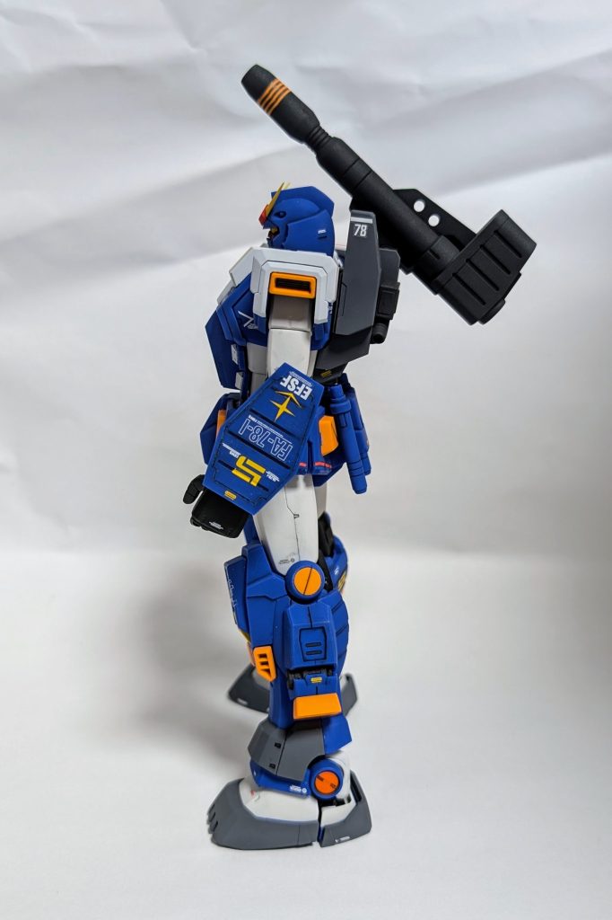 Left前腕のデカール上下逆なのに今気付いた…。