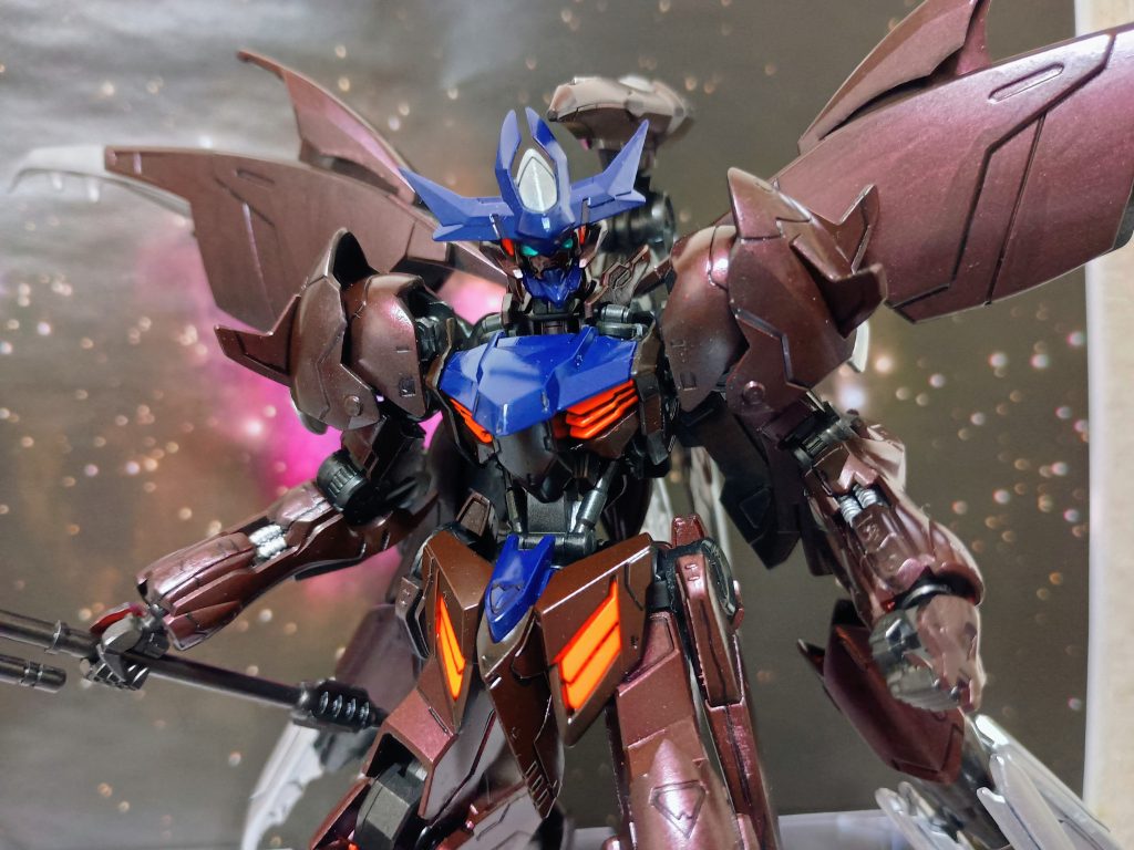 黄色パーツは蛍光レッドで塗装してみました！