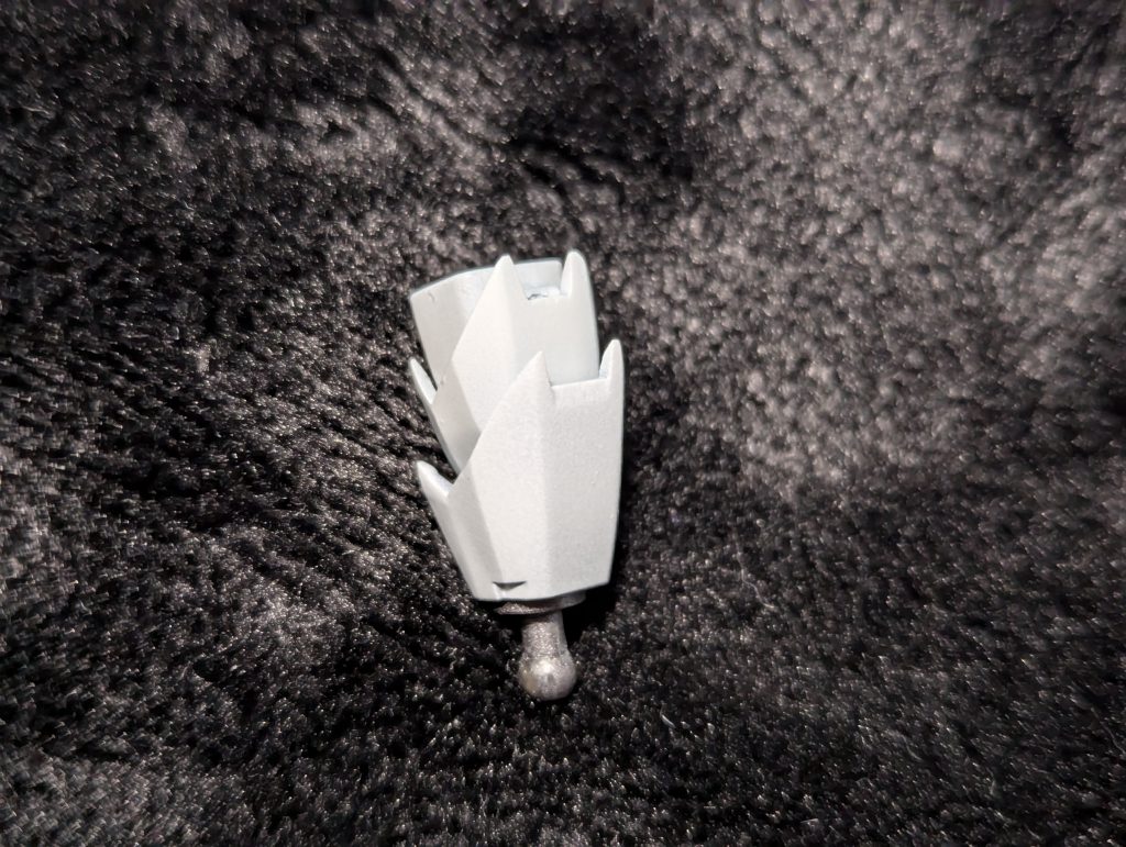 ランナータグから棘延長+シャープ化しています