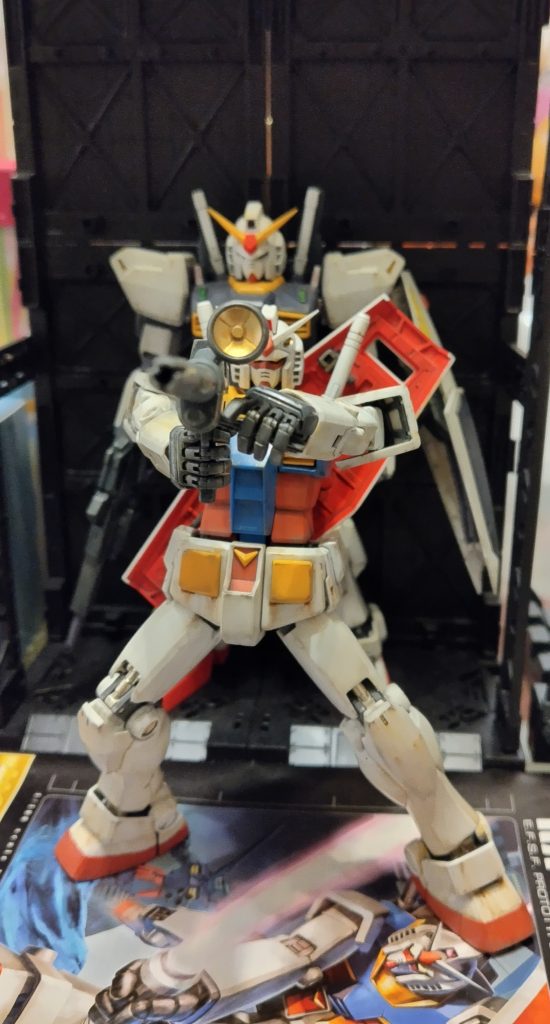 MG RX78-２Ver.2.0　ポージングチェック–2枚目/制作者：てつ・ふぃーと