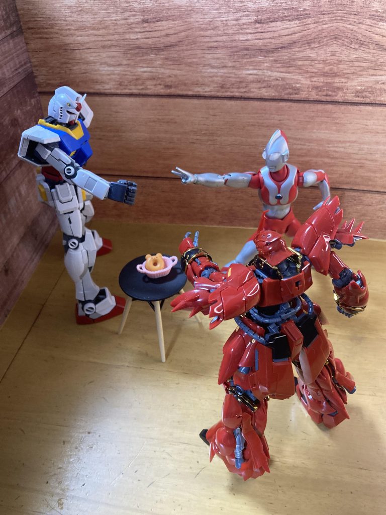 オジキ「絶対譲らん！シナンジュ君！ここは先輩を敬ってワシによこせぃ！」シナンジュ「絶対譲りません！」光の国のおっちゃん「これはワシがもらう！絶対譲らんぞ！」