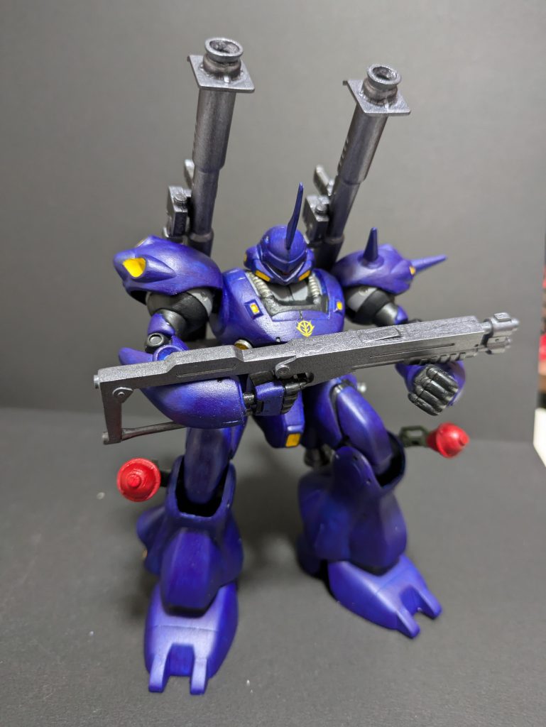 マッシブな感じもなかなか✨️顔だけ目分で幅詰めしました何気に初水転写デカール