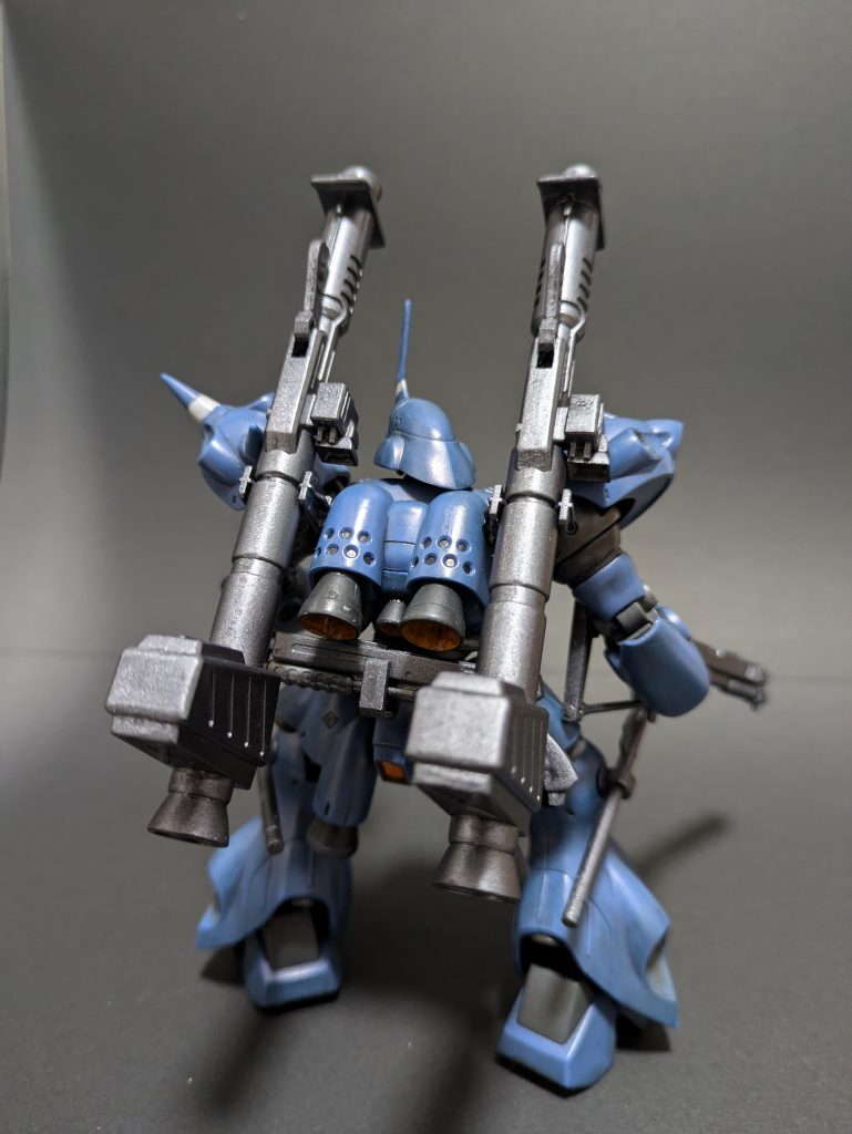 一部、合わせ目消しと部分塗装あと汚して誤魔化してみましたw