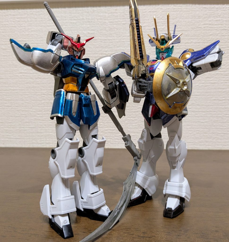 通常ポーズのツーショットで1枚。ほぼほぼイメージ通りな感じになって、計画通り!満足満足です。