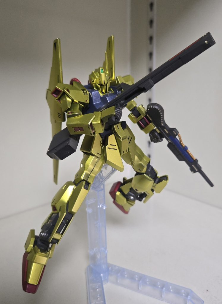 ゴールド部はEX-ブラック下地にスターブライトプラスの塗装のみ。仕上げのコート材もなしで十分な輝き✨