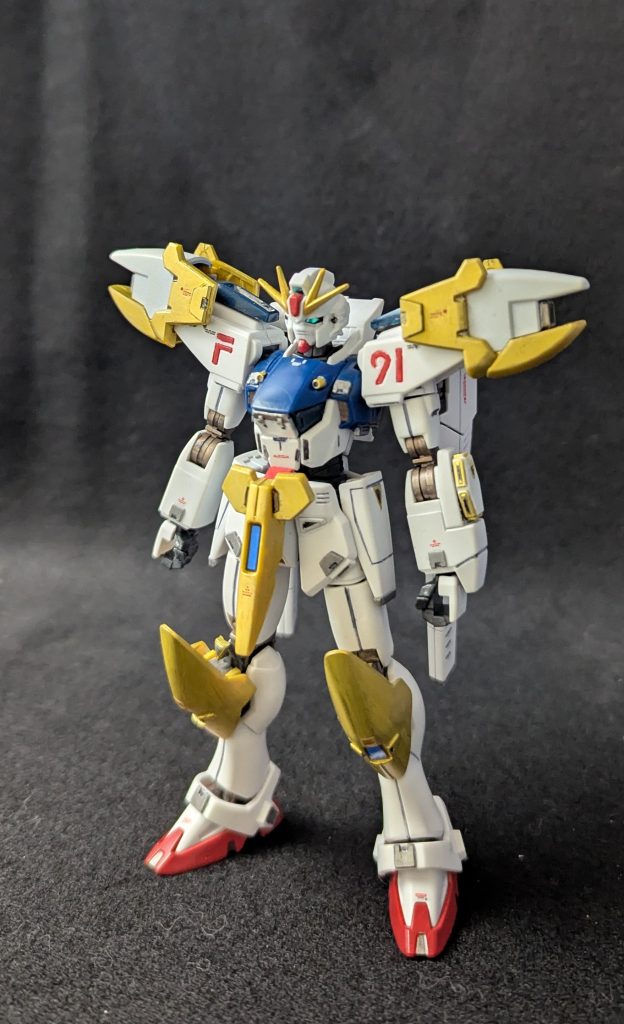 アサルトアーマー付けた状態今回初の試みとしてネオジム磁石を使ってみました