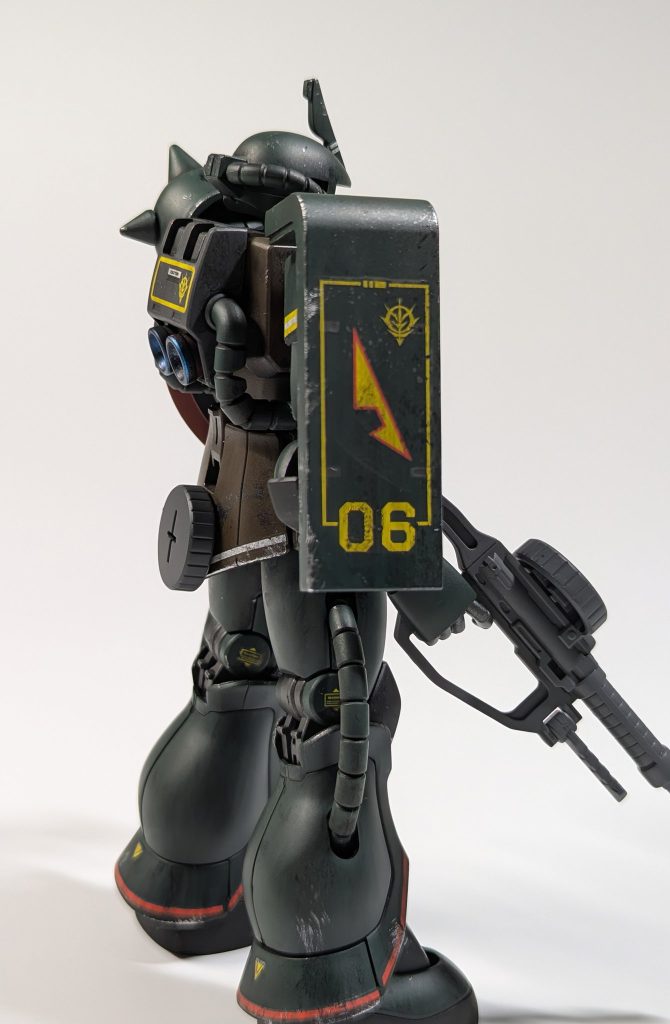 シールドは良い感じに汚れてて、推しポイント！（デカール下手だけど…）