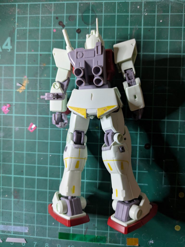 リアアーマー延長とふくらはぎのモールド変更